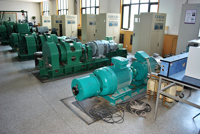 华州某热电厂使用我厂的YKK高压电机提供动力